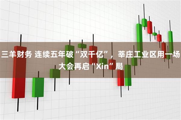 三羊财务 连续五年破“双千亿”，莘庄工业区用一场大会再启“Xin”局